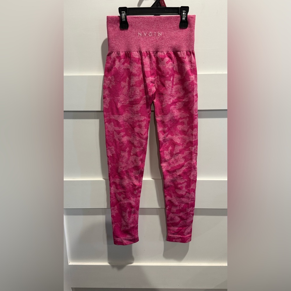 NVGTN Pink Camo Leggings